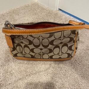 Tan Coach Handbag